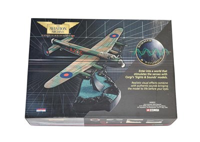 Lot 3325 - Corgi Aviation Archive Sights & Sounds AA32612 1:72 Scale Avro Lancaster MkIII Wing Commander...