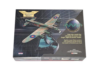 Lot 3326 - Corgi Aviation Archive Sights & Sounds AA32612 1:72 Scale Avro Lancaster MkIII Wing Commander...