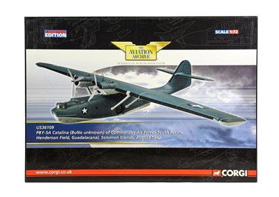 Lot 3332 - Corgi Aviation Archive US36109 Catalina Flying Boat (E box G-E)