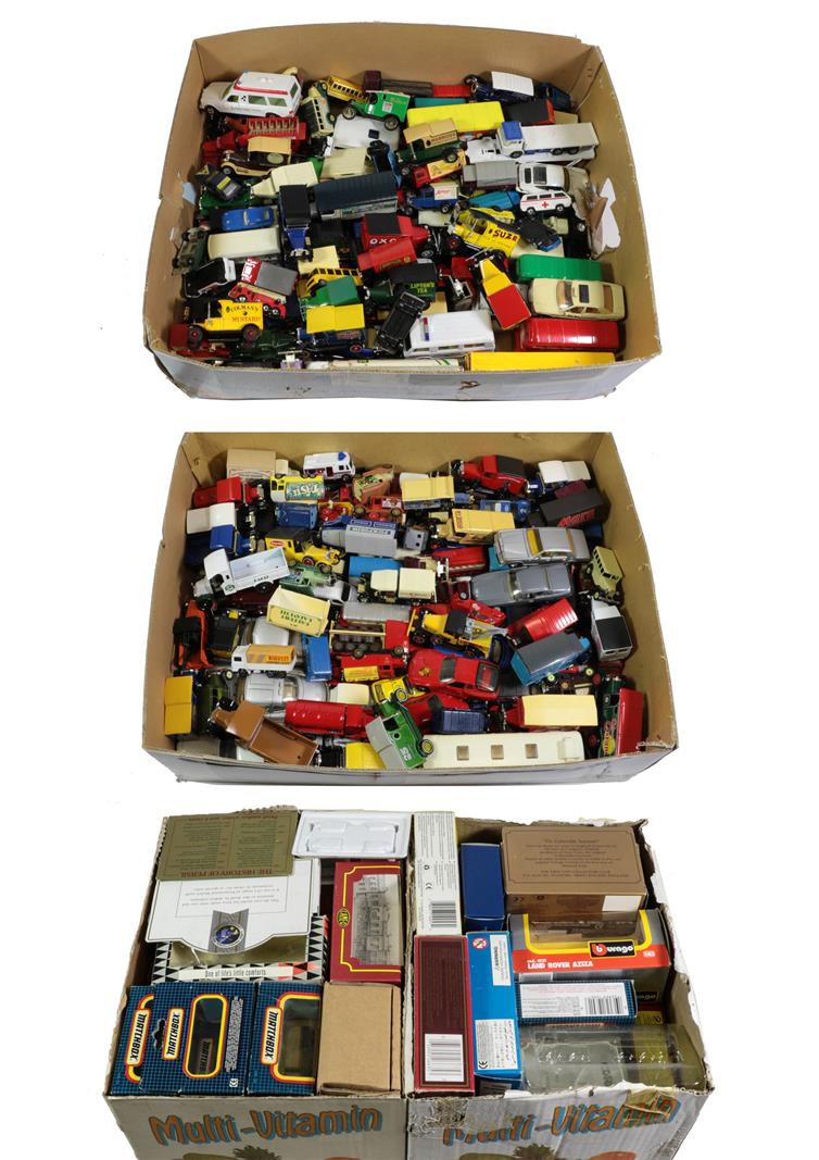 Lot 3347 - Modern Diecast A Collection Of Unboxed Examples together with associated empty boxes (qty)