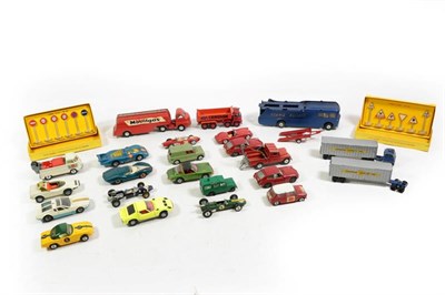 Lot 3383 - Various Diecast French Dinky Sets 40 and 41 Road Signs (both E boxes G); Corgi Ecurie Ecosse...