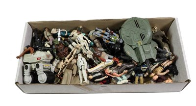 Lot 3402 - Star Wars Figures A Collection Of Assorted Examples including Boba Fett, Han Solo,...