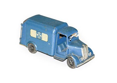 Lot 3409 - Britains 1513 St Johns Ambulance blue (G-F, lacks drivers door, with stretcher)