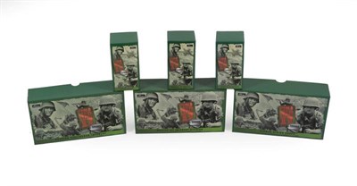 Lot 3412 - Britains World War II Sets 17254 Afrika Korps, 17251 British 3rd Infantry Division, 17389...