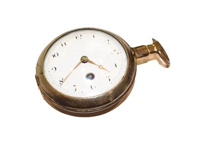 Lot 316 - A Consular cased pocket watch, signed Thompson, London 19th century