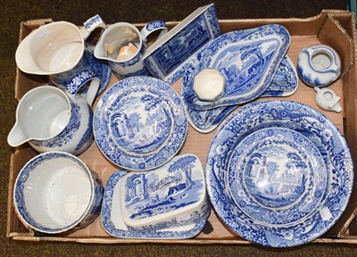 Lot 404 - Quantity of Spode Italian pattern wares, Denby tea wares and Masons regency pattern wares...
