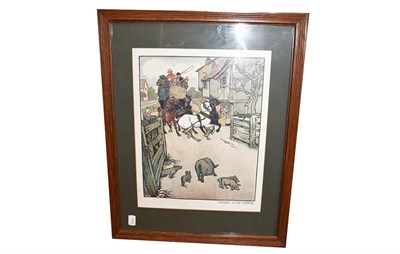Lot 1028 - Edwin Noble (late 19th/early 20th century) ''The King's Mail'', together with further 19th...
