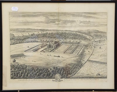 Lot 1041 - A collection of mainly 18th/19th century prints to include views of Eaton Hall, Chester. Newby...