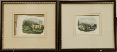 Lot 1053 - A large collection of 19th / 20th century prints a watercolour by E Charles Simpson, prints to...