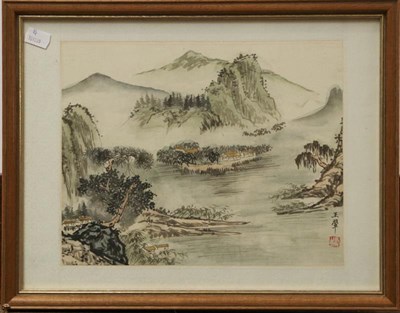 Lot 1053 - A large collection of 19th / 20th century prints a watercolour by E Charles Simpson, prints to...