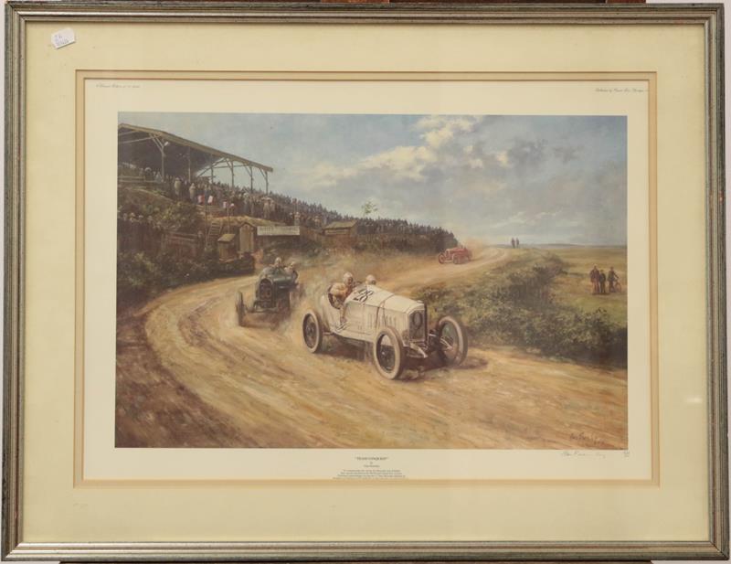 Lot 1068 - Alan Fernley, 20th century signed limited edition print entitled 'Team conquest and silver...