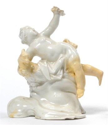 Lot 152 - A Nymphenburg Porcelain Figure of a Putto as Jupiter, circa 1760, from the set of Ovidian Gods...