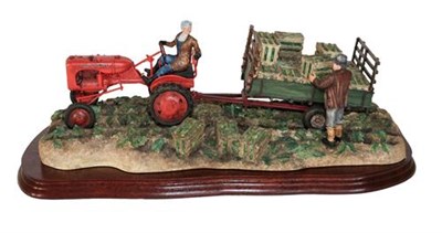 Lot 4 - *  Border Fine Arts 'Cut and Crated' (Allis Chalmers Tractor), model No. B0649 by Ray Ayres,...