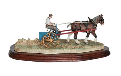 Lot 69 - Border Fine Arts 'Rowing Up' (Standard Edition), model No. B0598A by Ray Ayres, limited edition...