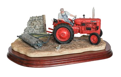 Lot 88 - Border Fine Arts 'Turning With Care' (Nuffield Tractor), model No. B0094 by Ray Ayres, limited...