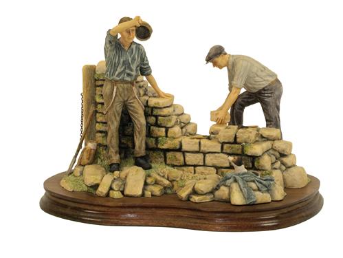 Lot 90 - Border Fine Arts 'Warm Day Walling' (Dry Stone Dyking), model No. JH31 by Ray Ayres, limited...
