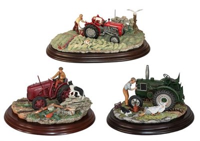 Lot 131 - *  Country Artists Tractor Models: 'Room for Two', 'Cartridge Start', and 'First Cut', with...
