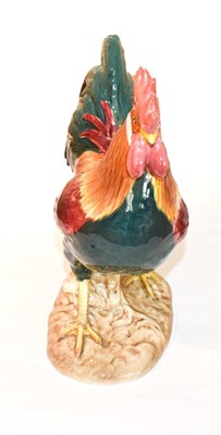Lot 151 - Beswick Birds Including: Leghorn Cockerel, model No. 1892, a Woodpecker, a Cuckoo, and four smaller