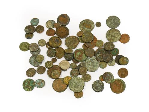 Lot 2007 - Ancient Rome, A Miscellany of: 72 x Coins comprised of mostly base metal, provincial/Greek imperial
