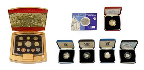 Lot 2021 - Elizabeth II, 2003 Executive 11-Coin Proof Set composed of 2003 ''Golden Jubilee'' five pounds,...