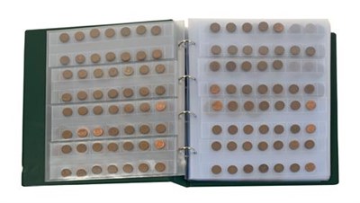 Lot 2083 - An Album Containing a Collection of 435 x Decimal & Pre-Decimal UK Coins, almost all partial...