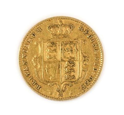 Lot 2116 - Victoria, 1866 Half-Sovereign. Obv: Second (large), young portrait of Victoria left, by...