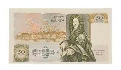 Lot 2126 - Great Britain, 1988 - 1991 Fifty Pounds, G.M. Gill signature, serial number: C25 826948. Olive...