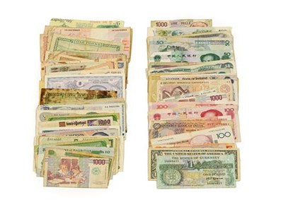 Lot 2129 - A Miscellany of Approximately 300 x World Banknotes. This group is comprised of multiple...