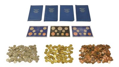 Lot 2140 - Miscellaneous Lot comprising: crown 1935 AEF, 3 x cupro-nickel crowns: 1953, 1965 & 1977, 3 x...
