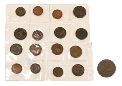 Lot 2151 - A Collection of 11 x 19th Century Canadian Tokens comprising: Bank of Upper Canada: penny 1850...