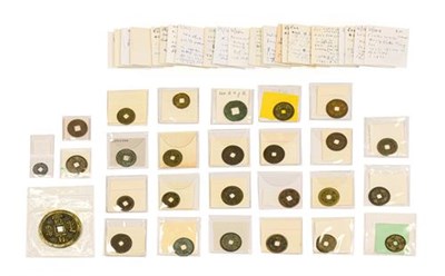 Lot 2183 - China, A Collection of 67 x Cash Coins dating from 400 BC - 1850 A.D.