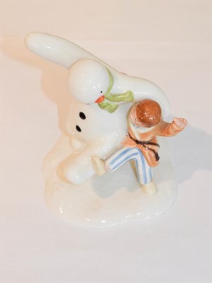 Lot 223 - Ten Royal Doulton Snowman figures, including The Snowman and James dancing in the snow 1993,...