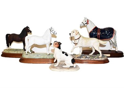 Lot 255 - Royal Doulton Welsh Mountain Pony together with Border Fine Arts 'Welsh Mountain Pony...
