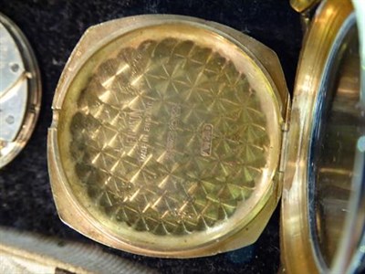 Lot 342 - An Omega 9 carat gold wristwatch, on later expandable bracelet