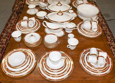 Lot 375 - A Royal Doulton ''Sandon'' pattern extensive dinner service including tureens, bowls, plates,...