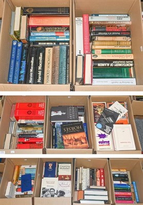 Lot 1172 - Miscellaneous books. A large collection of modern hardbacks with a focus on political...
