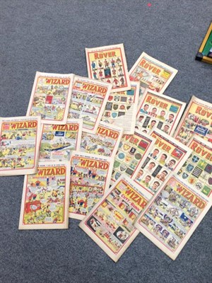 Lot 1246 - Various cards, games, children's books, comics, money banks, cribbage boards including a 19th...