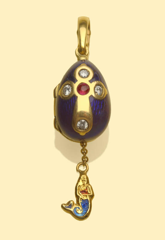 Faberge egg 2025 pendant auction