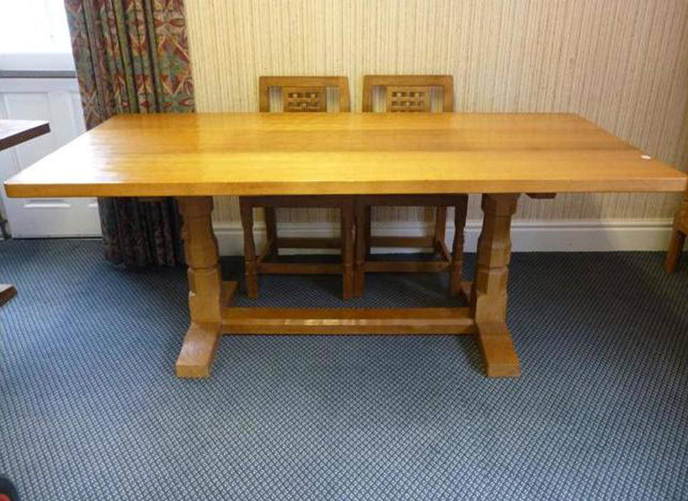 Mouseman deals dining table