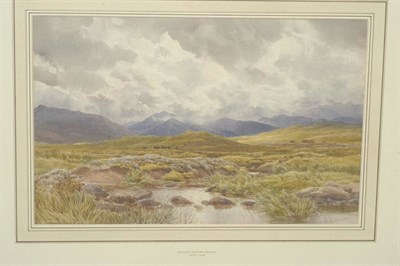 Lot 746 - Augustus Walford Weedon (1838-1908) Cattle on open moorland Signed, inscribed on the mount...