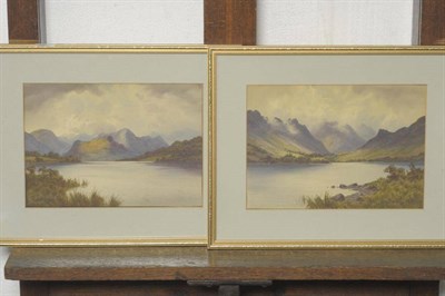 Lot 756 - Edward Horace Thompson (1879-1949)   "Morning Clouds, Ullswater from the Foot of Claw-Fell ";...