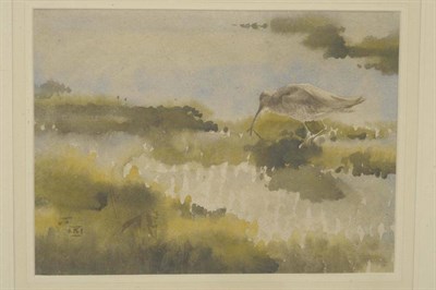 Lot 787 - Richard Barrett Talbot Kelly (1896-1971)   "Curlew (Seen from a Car) " Monogrammed, inscribed...