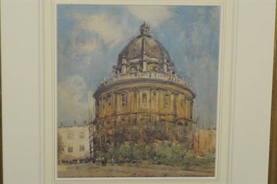 Lot 808 - Frederick (Fred) Lawson (1888-1968)  "The Radcliffe Camera, Oxford " Signed and dated 1913,...