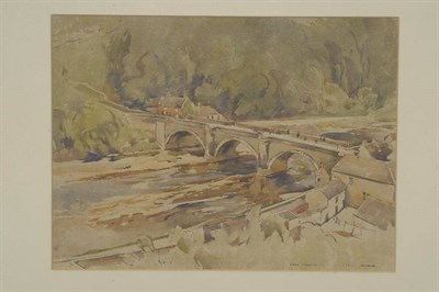 Lot 813 - Frederick (Fred) Lawson (1888-1968)   "Richmond " Signed and dated 1934, inscribed, pencil,...