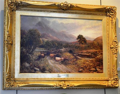 Lot 899 - Robert John Hammond (fl.1879-1911)  "Westmorland " Signed, inscribed on a plaque, also...