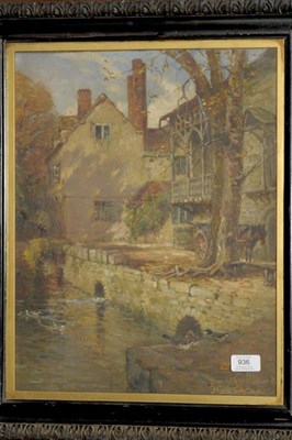 Lot 936 - Frederick William Newton Whitehead (1853-1938)  "Grays Cliff, Warwick " Signed, inscribed...