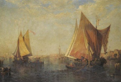 Lot 939 - Circle of Felix Ziem (1821-1911) French  "Venice " Bears a signature, inscribed, oil on canvas,...