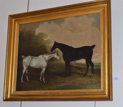 Lot 961 - Circle of John Dalby (early 19th century)  "Penelope York's Hunters " Inscribed and dated 1837 on a