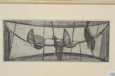 Lot 1028 - Sir Terry Frost (1915-2003)  Bow Movement (Kemp 16), Signed and dated (19)54, (there was no...