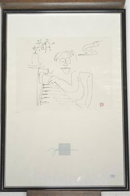 Lot 1050 - After John Lennon (1940-1980)   "Baby Grand " from the Bag One Suite 1988 Lithograph, stamped...